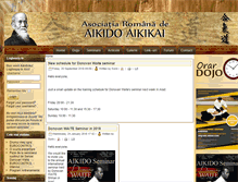 Tablet Screenshot of aikidoarad.com